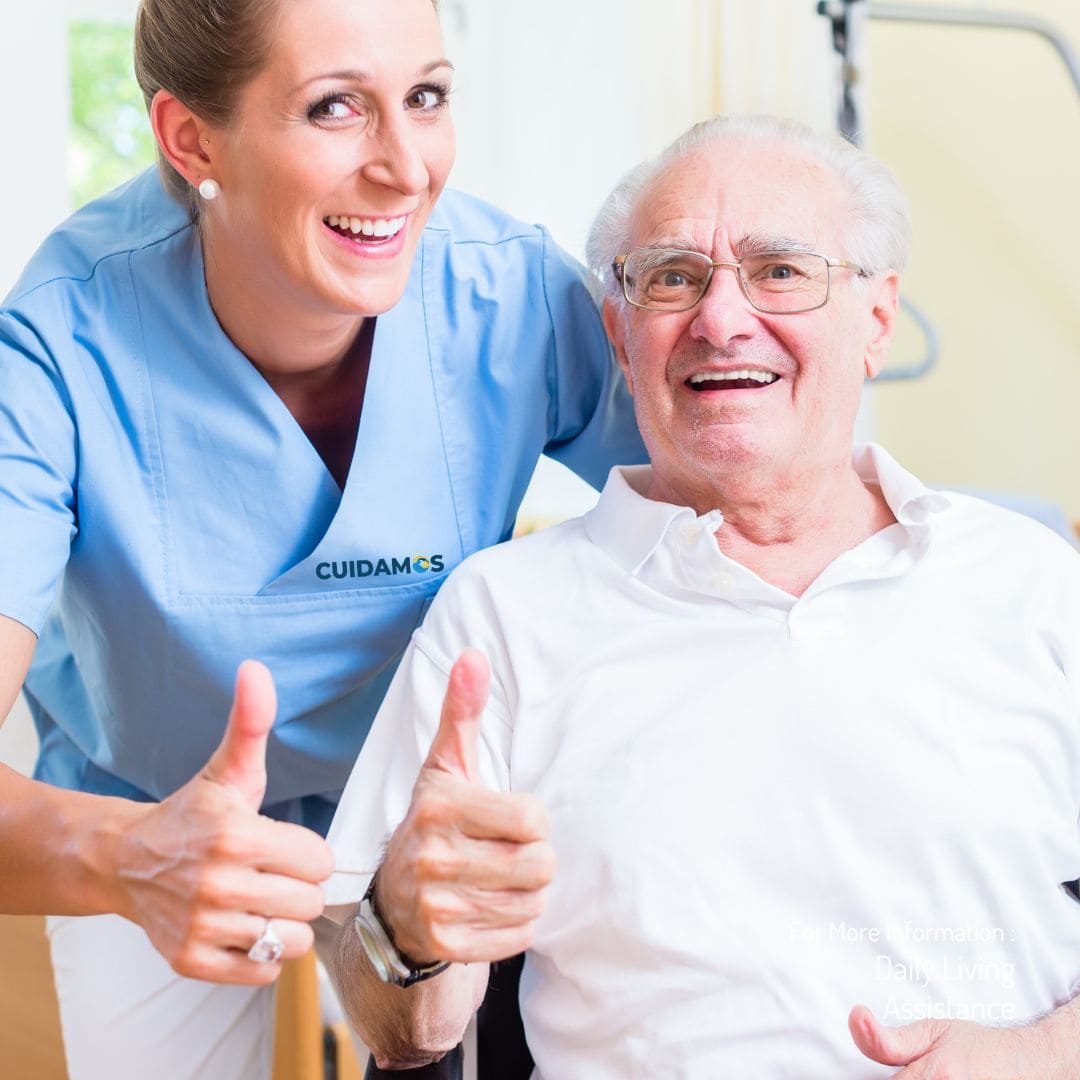 disfagia en ancianos cuidadora profesional Burgos