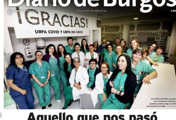 Diario de Burgos - Cuidamos Mundi en portada